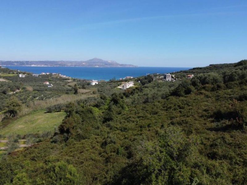 Kera Chania Atemberaubendes Grundstück mit Meerblick zum Verkauf in Kera Grundstück kaufen